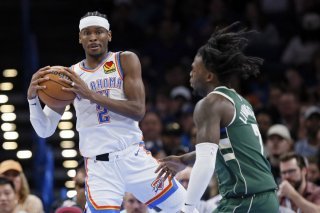Le Thunder de Shai Gilgeous-Alexander (2) a terminé en tête de la Conférence Ouest KEYSTONE/AP/Nate Billings
